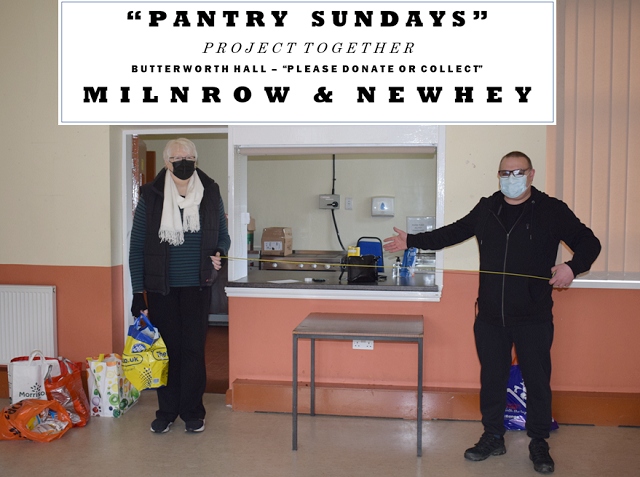Project Together's Pantry Sundays in Milnrow & Newhey 