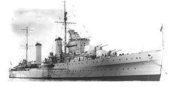 HMS Galatea was sunk by the German Submarine U-557 on 15 December 1941, 35 miles west of Alexandria, North Africa
