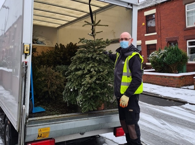 Springhill Hospice will collect your tree