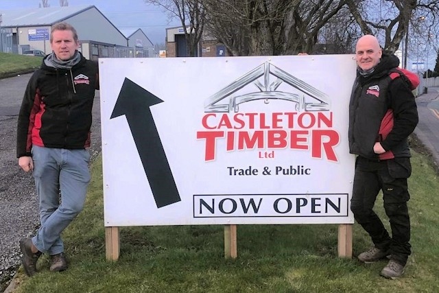 Castleton Timber founders Iain Fay and Chris Walker