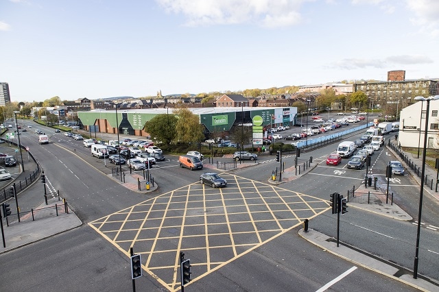 St Mary’s Retail Park in Rochdale