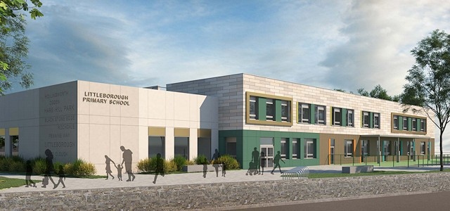 Artist impression of how Littleborough Community Primary School could look. Image: Wates