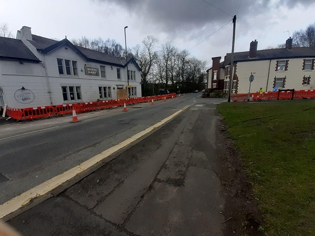 Work has been undertaken at the junction of Heywood Old Road and Langley Lane, in Birch