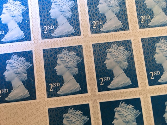 Second class stamps without barcodes: stamps like these must be used before 31 July or swapped out