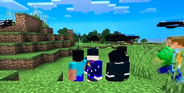 Block construction game Minecraft (pictured) was chosen as the online platform, which would be used to focus the youth group sessions, named Aim2Game