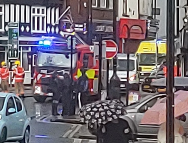 The incident on Market Place