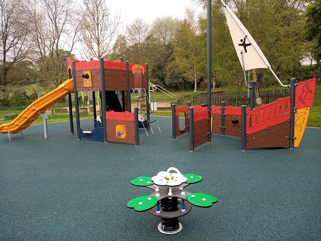 The new play area at Springfield Park is now open