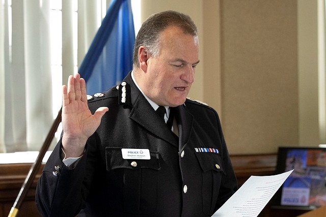 Stephen Watson QPM, the new Chief Constable of Greater Manchester Police
