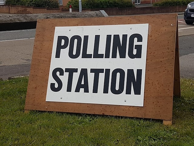 Polling stations are open until 10pm tonight