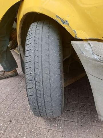 Worn tyres are a danger to both the driver and other road users