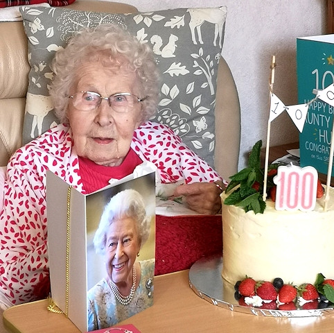 Joyce Bancroft celebrated her 100th birthday