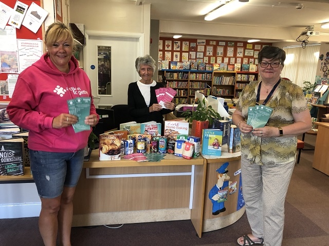 Smithy Bridge Library will collect donations to supply Rochdale Borough’s Community Warehouse, which was set up to help combat food poverty in the borough during the pandemic