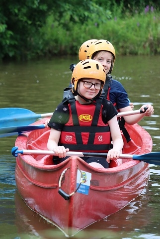The children from Holy Trinity C of E Primary School were able to try a wide range of fun activities and challenges including abseiling, kayaking, zip wires, raft building and climbing