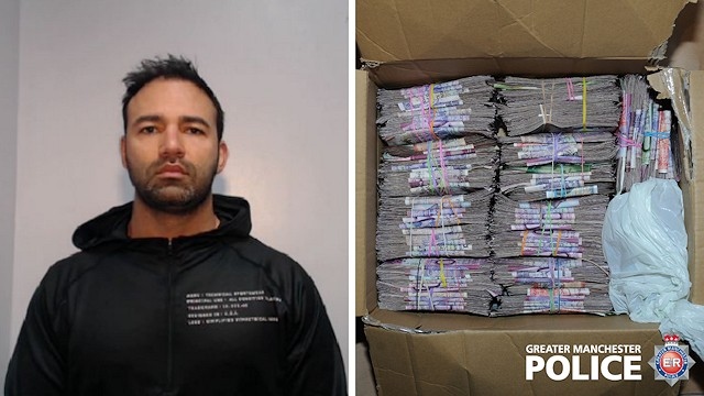Over £1million in cash was seized from fraudster Aram Sheibani