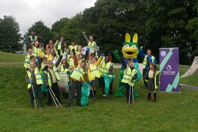 Pupils from Holy Family RC Primary School in Rochdale are making a difference in their local community
