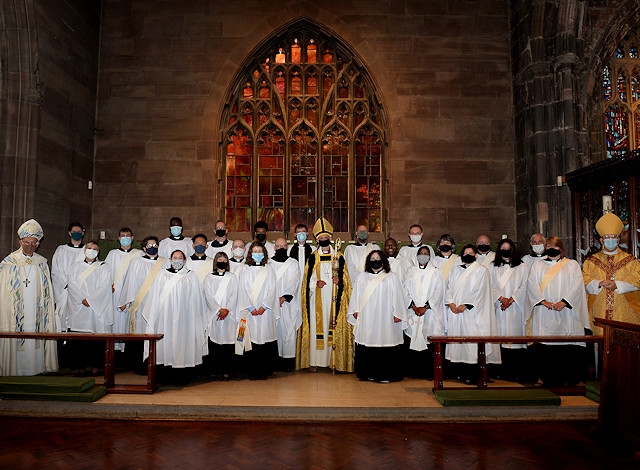 Deacon Ordination Service at Manchester Cathedral on Sunday 4 July