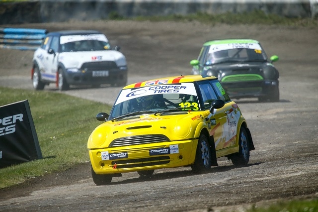 Steve Brown secured a double podium at the non-championship BTRDA Clubmans Rallycross event