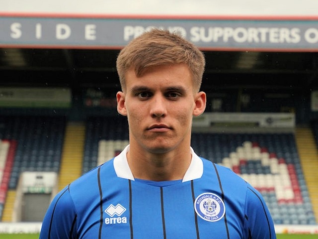 George Broadbent scored his first professional goal for Dale against Swindon