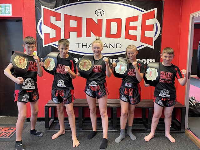 Valley Thai Boxing Club students are crowned champions at the Sandee Muay Thai Open Championships 2021