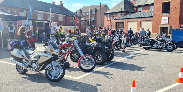 Fireground Museum Open Day - Blood Bikes Manchester & Rochdale’s Brass Knuckle Riders