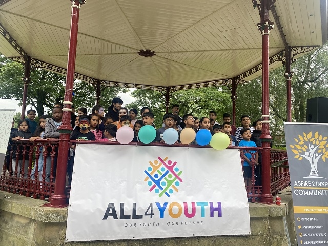 All4Youth held a family fun day in Broadfield Park