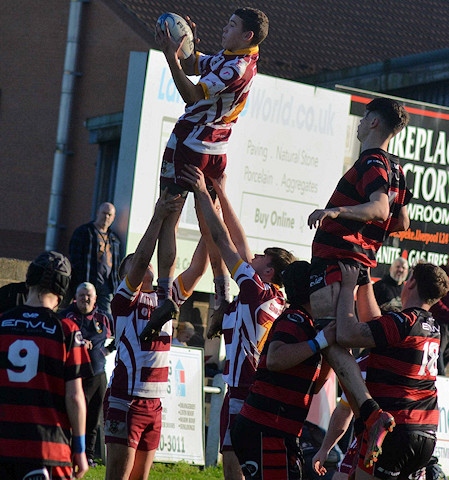 Buckley secures the line out