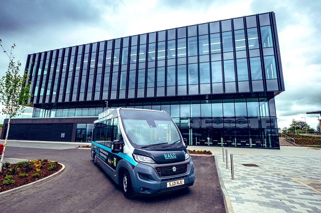 The Halo Enterprise and Innovation Centre (HEIC) has taken delivery of a fully-electric Mellor Orion E bus