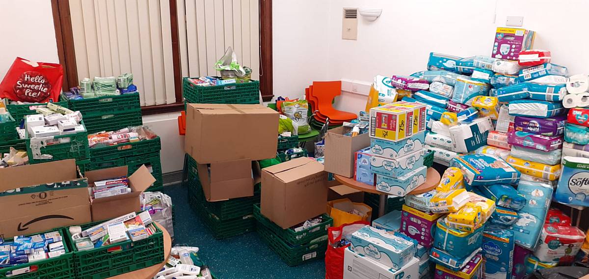 Donations at Norden Old Library