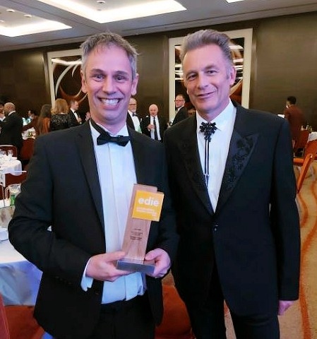 Richard Hagan, founder and managing director of Crystal Doors, won the award in a category that recognises “the inspiring leaders who are walking the walk on sustainability and driving the CSR agenda forward”