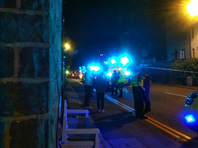 Officers were called to the incident between two vehicles on Halifax Road, Littleborough, at around 10.50pm on 13 May