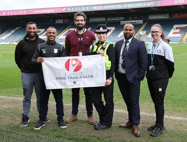 Known as the Community Cohesion Cup, the match marks the strong relationships being built by GMP and members of its minority groups in Rochdale to tackle social exclusion in society