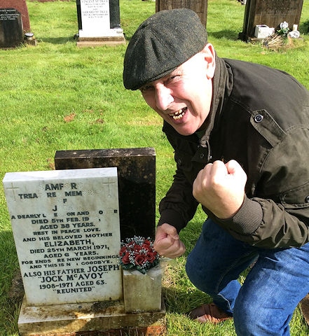 Stephen ‘Moggie’ Murray is helping raise funds for a statue honouring boxing legend Jock McAvoy