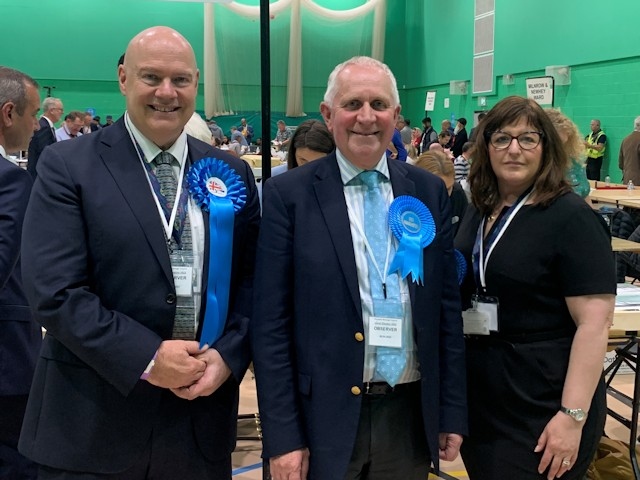 John Taylor, Ashley Dearnley and Rina Paolucci retained their seats in Wardle, Shore & West Littleborough ward