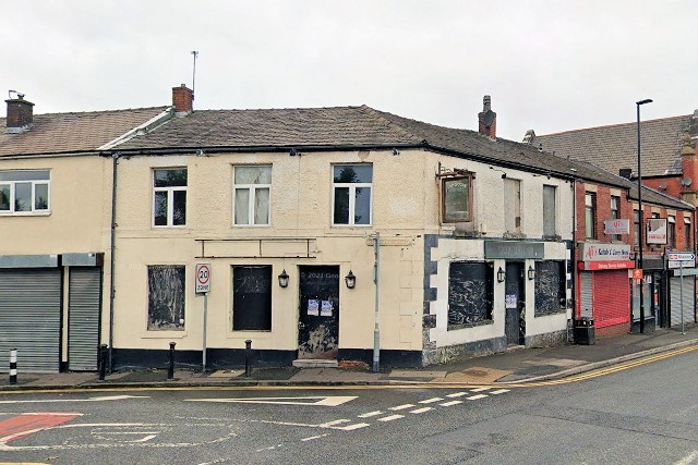 The former Top House pub, on Manchester Road in Castleton