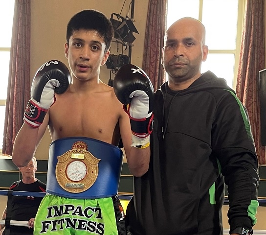Danyal Farooq, 13, won the IMTF Area Championship