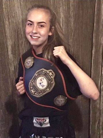 Lauren Phee, 17, has a shot at a world title
