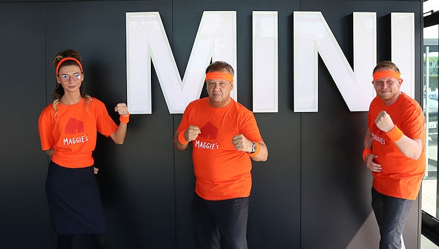 Staff and customers from Williams MINI on Gorrels Way in Rochdale will partake in a virtual bike ride to raise funds for Maggie's Cancer Centres