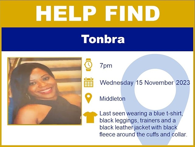 Tonbra is missing from Middleton