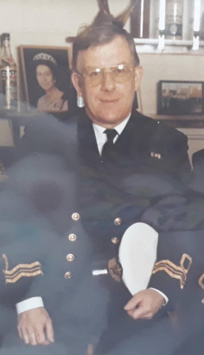 Lawrence in his uniform