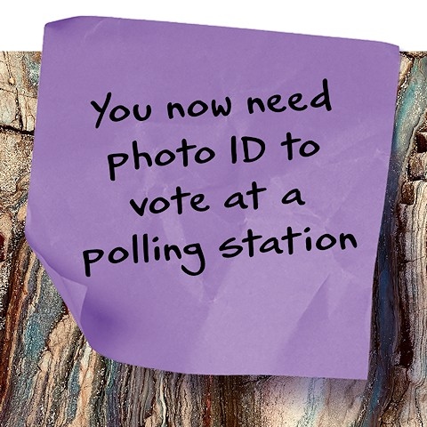 The requirement to show photo ID at the polling station was introduced by the UK Government’s Elections Act which was passed last year and comes into effect for the first time this May. The Electoral Commission are running a national campaign to tell people about the change.