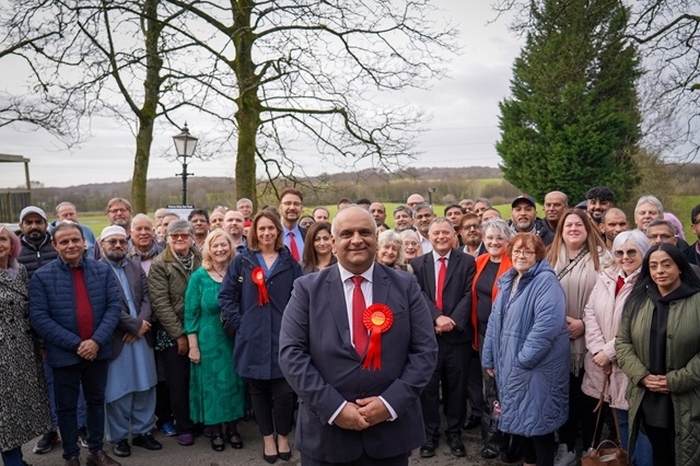 Azhar Ali has been chosen as Labour's candidate for Rochdale in the by-election