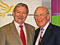 Leader of Rochdale Council, Lib Dem Councillor Alan Taylor, with Leader of the Lib Dem Party, Sir Menzies Campbell MP