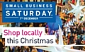 Small Business Saturday - 7 December