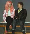 Josh Townsend in Wardle High School's production of Grease