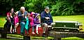 Family trips on the Model Engineering Train Springfield Park, Sunday afternoons