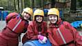 Pupils took part in a range of activities, including using a zip wire, raft building, canoeing, and King Swing
