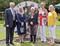Cllr Jim Gartside, Mayoress Beverley Place, Mayor of Rochdale Councillor Carol Wardle, Sue Taylor, Chair and Lesley Stott Secretary of Friends of Norden Jubilee Park