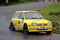 Steve Brown in action in his Nissan Micra Kit Car on the Mewla Rally
