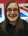 Rachel Squibbs, trombone, received the Bailey Cup as Most Improved Player - Milnrow Band