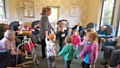 Genesis Day Care children at Rosemary Residential Care Home, Milnrow
